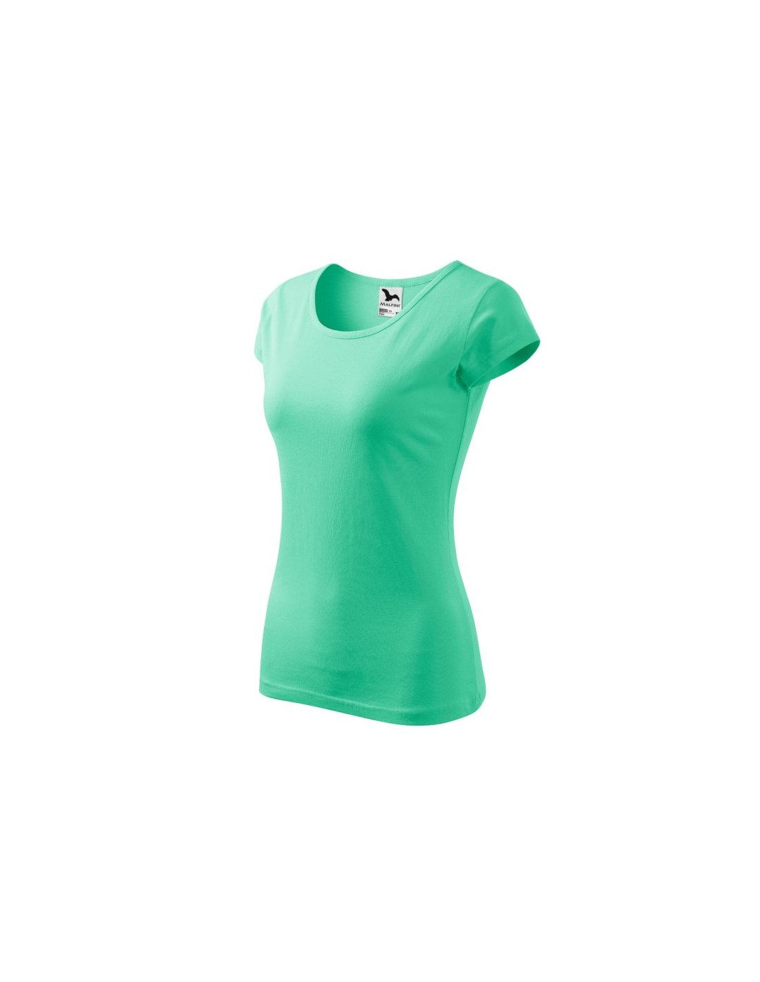 Malfini Malfini Γυναικείο Διαφημιστικό T-shirt Κοντομάνικο σε Πράσινο Χρώμα MLI-12295