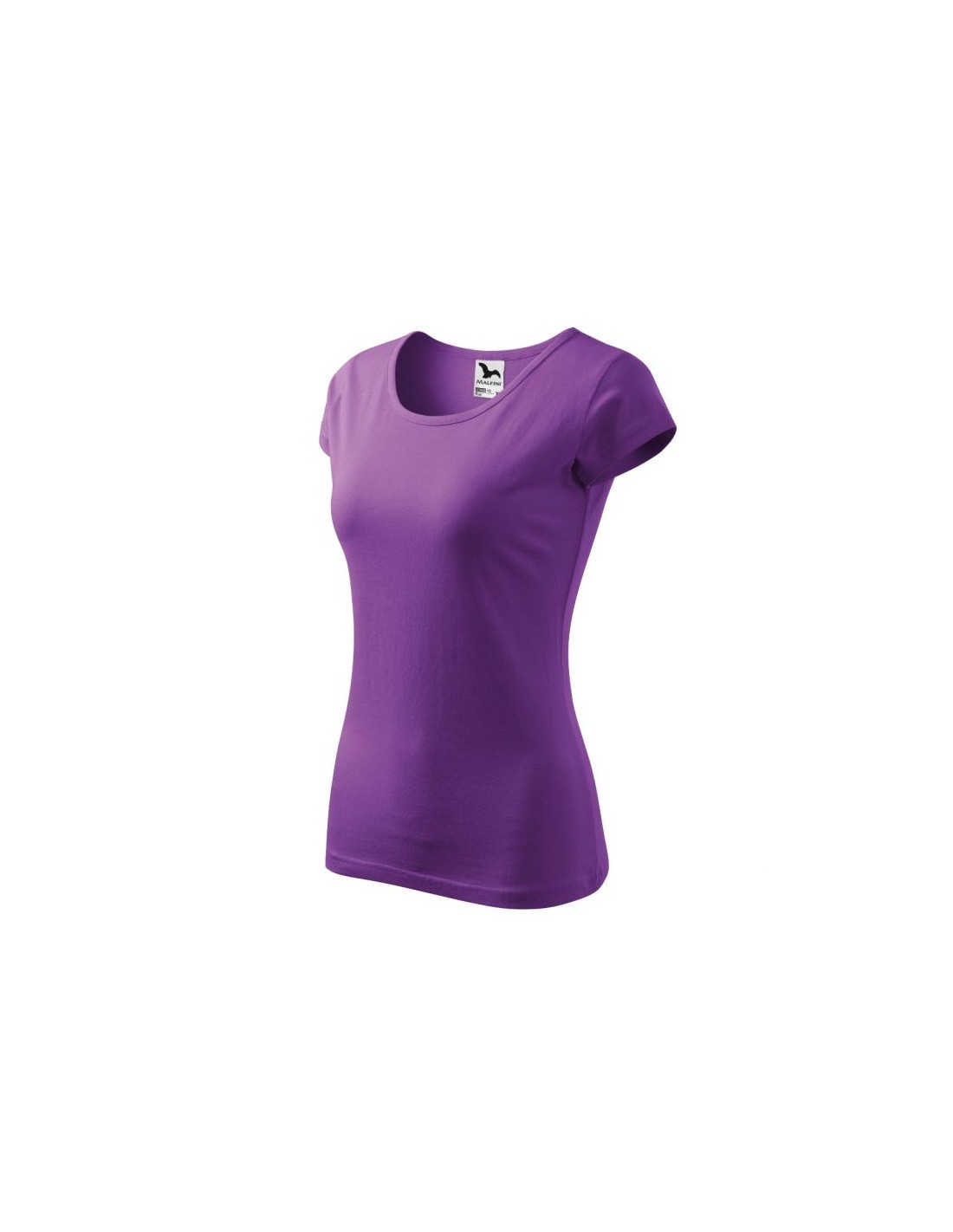 Malfini Malfini Γυναικείο Διαφημιστικό T-shirt Κοντομάνικο σε Μωβ Χρώμα MLI-12264