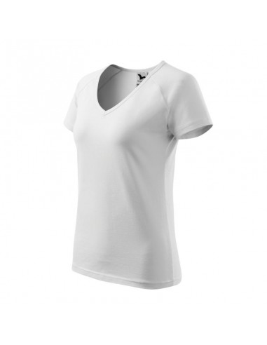 Malfini Γυναικείο Διαφημιστικό T-shirt Κοντομάνικο σε Λευκό Χρώμα MLI-12800
