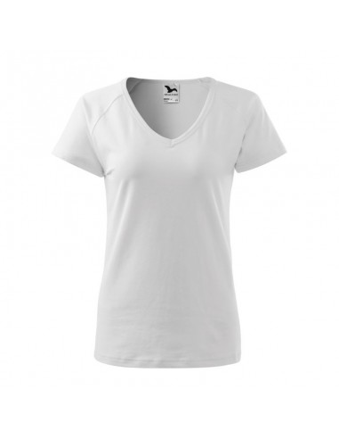 Malfini Γυναικείο Διαφημιστικό T-shirt Κοντομάνικο σε Λευκό Χρώμα MLI-12800