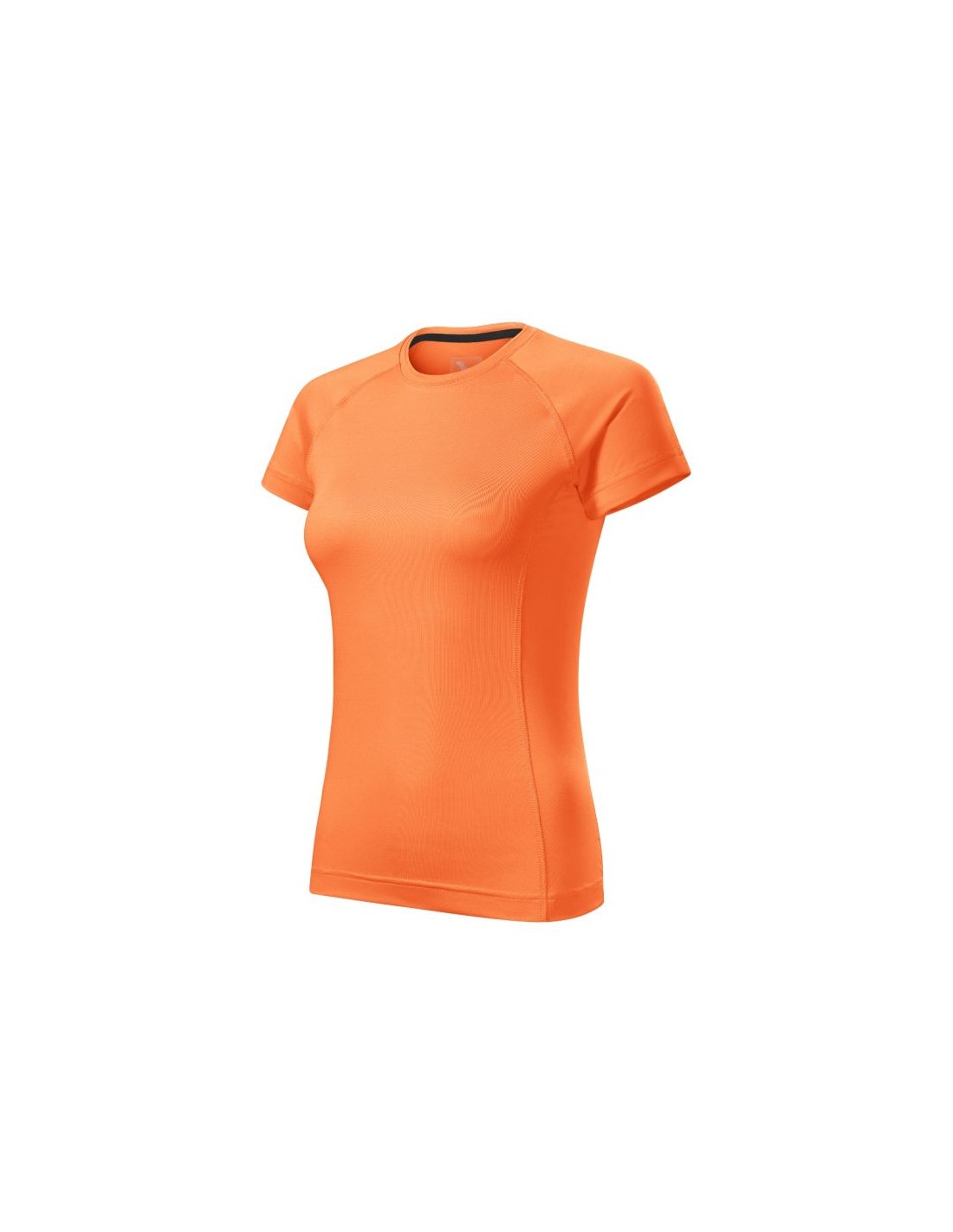 Malfini Malfini Γυναικείο Διαφημιστικό T-shirt Κοντομάνικο σε Πορτοκαλί Χρώμα MLI-17688