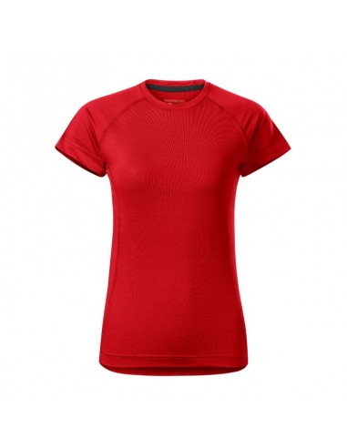 Malfini Γυναικείο Διαφημιστικό T-shirt Κοντομάνικο σε Κόκκινο Χρώμα MLI-17607