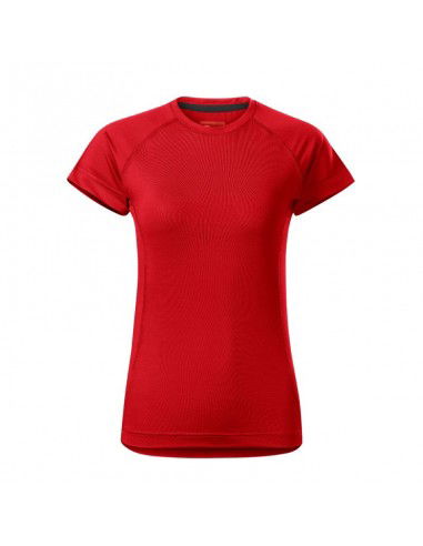 Malfini Γυναικείο Διαφημιστικό T-shirt Κοντομάνικο σε Κόκκινο Χρώμα MLI-17607