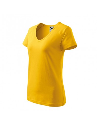 Malfini Γυναικείο Διαφημιστικό T-shirt Κοντομάνικο σε Κίτρινο Χρώμα MLI-12804