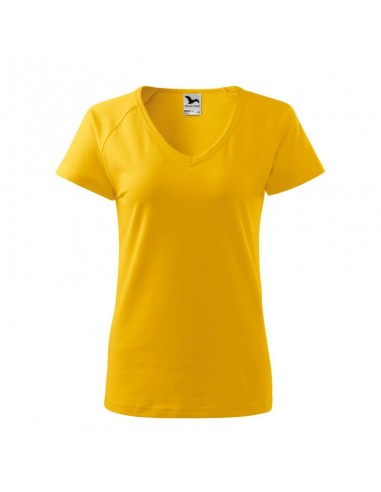 Malfini Γυναικείο Διαφημιστικό T-shirt Κοντομάνικο σε Κίτρινο Χρώμα MLI-12804