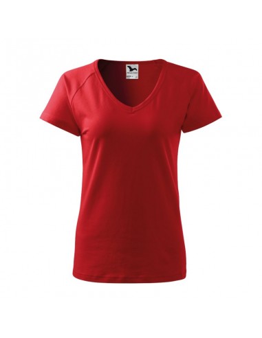 Malfini Γυναικείο Διαφημιστικό T-shirt Κοντομάνικο σε Κόκκινο Χρώμα MLI-12807