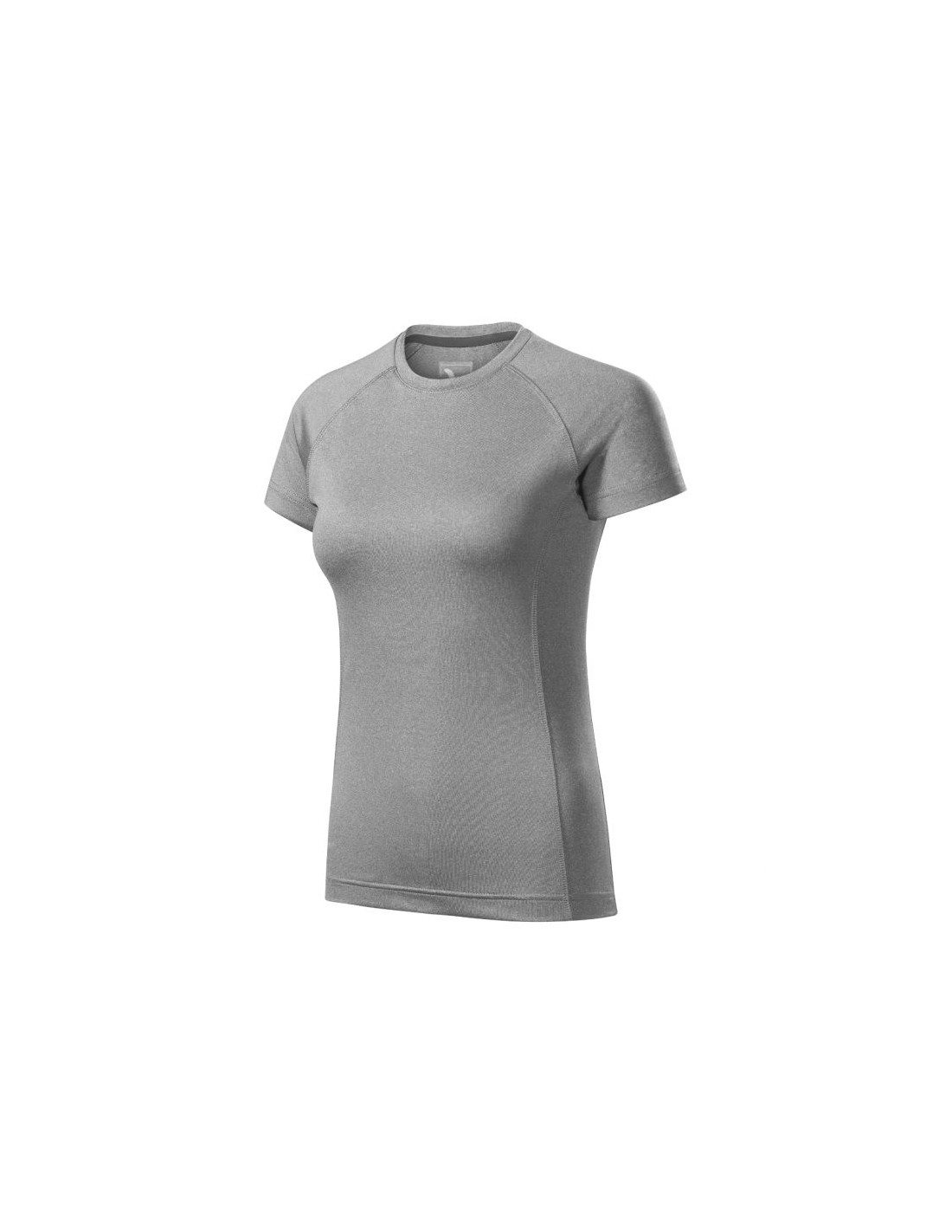 Malfini Malfini Γυναικείο Διαφημιστικό T-shirt Κοντομάνικο σε Γκρι Χρώμα MLI-17612