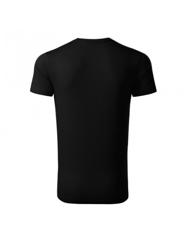 Malfini Ανδρικό Διαφημιστικό T-shirt Κοντομάνικο σε Μαύρο Χρώμα MLI-15301