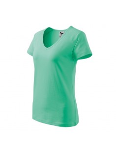 Malfini Γυναικείο Διαφημιστικό T-shirt Κοντομάνικο σε Μπλε Χρώμα MLI-12895