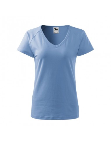 Malfini Γυναικείο Διαφημιστικό T-shirt Κοντομάνικο σε Μπλε Χρώμα MLI-12815