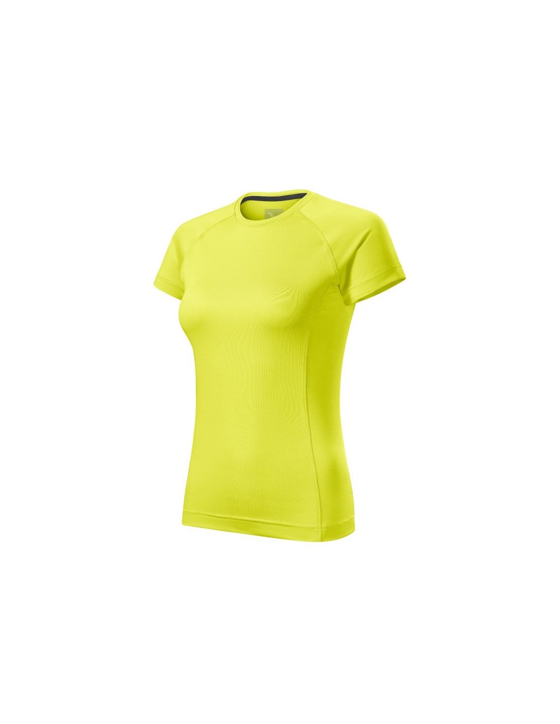 Malfini Malfini Γυναικείο Διαφημιστικό T-shirt Κοντομάνικο σε Κίτρινο Χρώμα MLI-17690