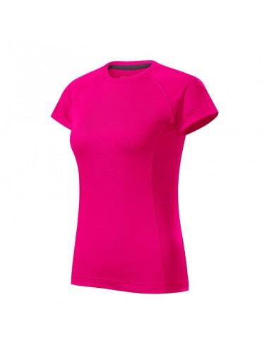 Malfini Γυναικείο Διαφημιστικό T-shirt Κοντομάνικο σε Ροζ Χρώμα MLI-17689 - Malfini - 