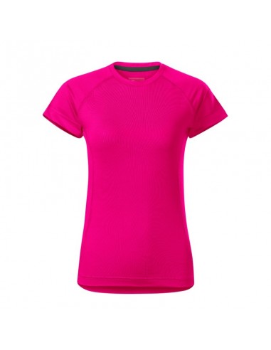 Malfini Γυναικείο Διαφημιστικό T-shirt Κοντομάνικο σε Ροζ Χρώμα MLI-17689