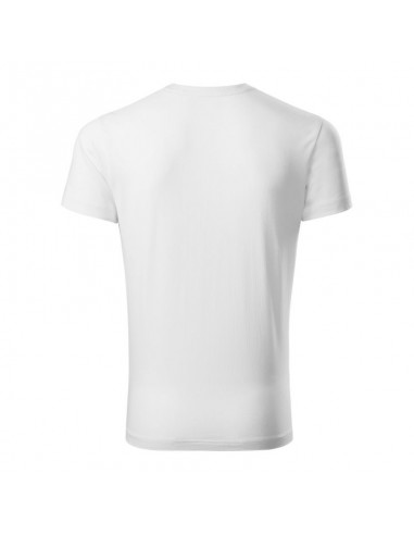 Malfini Ανδρικό Διαφημιστικό T-shirt Κοντομάνικο σε Λευκό Χρώμα MLI-15300