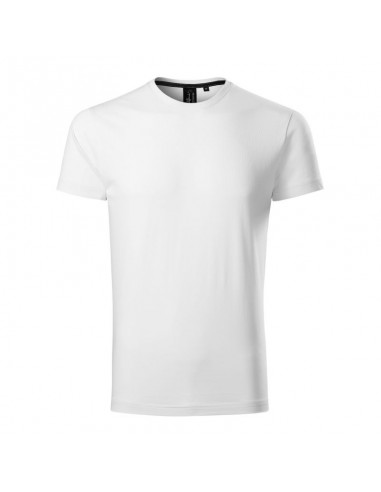 Malfini Ανδρικό Διαφημιστικό T-shirt Κοντομάνικο σε Λευκό Χρώμα MLI-15300