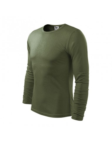 Malfini MLI-11909 Ανδρική Μπλούζα Μακρυμάνικη Πράσινη