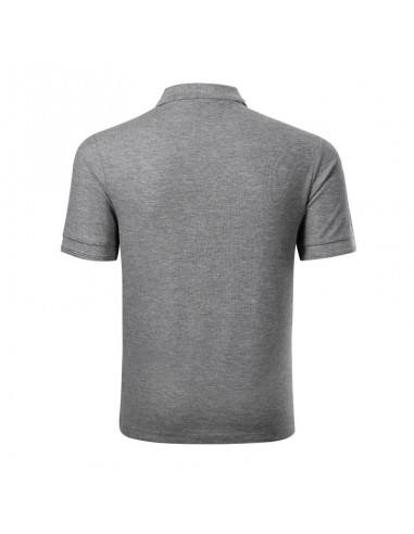 Malfini MLI-R2212 Ανδρικό T-shirt Polo Γκρι