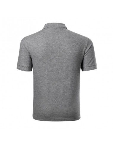 Malfini MLI-R2212 Ανδρικό T-shirt Polo Γκρι
