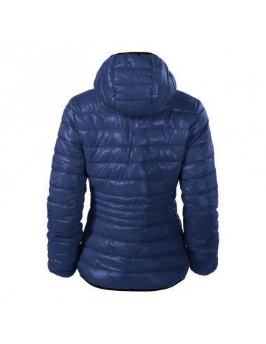 Malfini Κοντό Γυναικείο Puffer Μπουφάν για Χειμώνα Μπλε MLI-55102