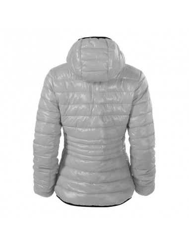 Malfini Κοντό Γυναικείο Puffer Μπουφάν για Χειμώνα Γκρι MLI-551A4