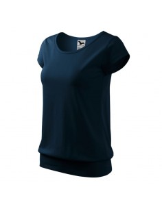 Adler Γυναικείο Διαφημιστικό T-shirt Κοντομάνικο σε Navy Μπλε Χρώμα MLI-12002