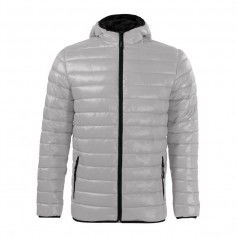 Malfini Everest Ανδρικό Χειμωνιάτικο Μπουφάν Puffer Gray / Silver MLI-55202