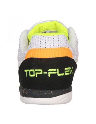 Joma Top Flex 2342 IN TOPS2342IN Χαμηλά Ποδοσφαιρικά Παπούτσια Σάλας Λευκά