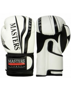 Sport Masters 01562-0210 Γάντια Πυγμαχίας για Αγώνα Λευκά