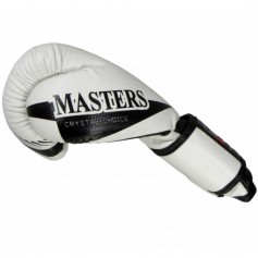 Sport Masters 01562-0210 Γάντια Πυγμαχίας για Αγώνα Λευκά