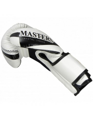 Sport Masters 01562-0210 Γάντια Πυγμαχίας για Αγώνα Λευκά