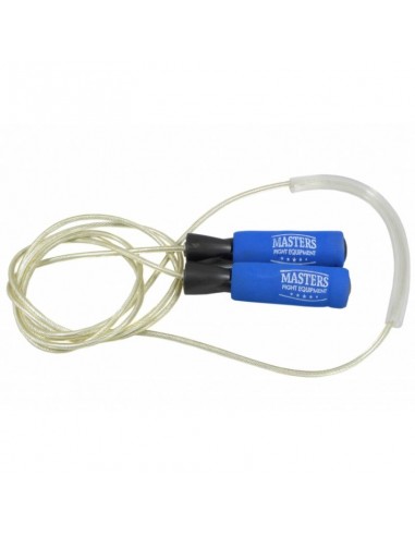 Sport Masters 14256-W02 Σχοινάκι Γυμναστικής με Βάρος Μπλε