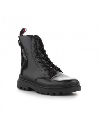 Palladium Pallatrooper Off Δερμάτινα Μαύρα Ανδρικά Αρβυλάκια 77204-010-M