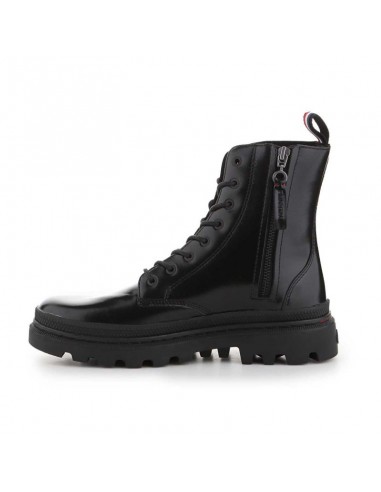 Palladium Pallatrooper Off Δερμάτινα Μαύρα Ανδρικά Αρβυλάκια 77204-010-M