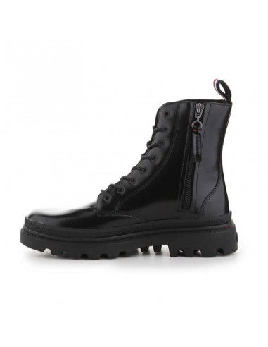 Palladium Pallatrooper Off Δερμάτινα Μαύρα Ανδρικά Αρβυλάκια 77204-010-M