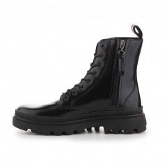 Palladium Pallatrooper Off Δερμάτινα Μαύρα Ανδρικά Αρβυλάκια 77204-010-M