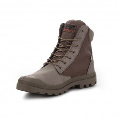 Palladium Pampa Sc Καφέ Ανδρικά Μποτάκια 77235-297-M