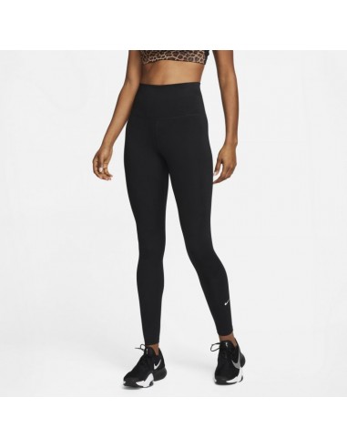 Nike Dri-Fit ONE TIGHTS Training Γυναικείο Μακρύ Κολάν Ψηλόμεσο Μαύρο DM7278 -010