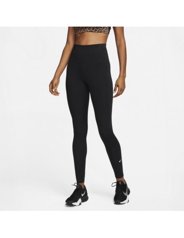 Nike Dri-Fit ONE TIGHTS Training Γυναικείο Μακρύ Κολάν Ψηλόμεσο Μαύρο DM7278-010