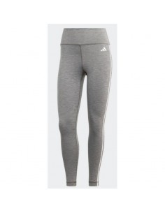 Adidas Γυναικείο Cropped Κολάν Ψηλόμεσο Γκρι IC8296