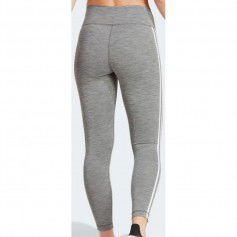 Adidas Γυναικείο Cropped Κολάν Ψηλόμεσο Γκρι IC8296