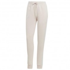 Adidas 3-Stripes Παντελόνι Γυναικείας Φόρμας με Λάστιχο Μπεζ IC9924