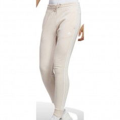 Adidas 3-Stripes Παντελόνι Γυναικείας Φόρμας με Λάστιχο Μπεζ IC9924