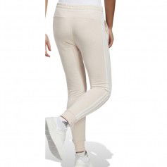 Adidas 3-Stripes Παντελόνι Γυναικείας Φόρμας με Λάστιχο Μπεζ IC9924