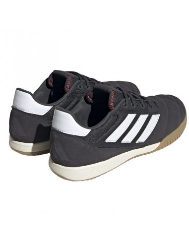 Adidas Παιδικά Ποδοσφαιρικά Παπούτσια Copa Gloro Σάλας Χωρίς Κορδόνια Night Grey / Cloud White / Solar Red HQ1032
