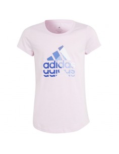 Adidas Παιδικό T-shirt Ροζ IB9147