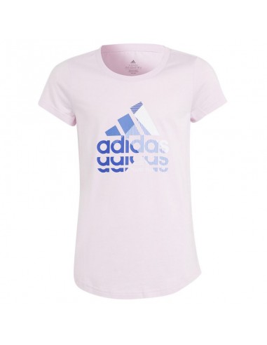 Adidas Παιδικό T-shirt Ροζ IB9147