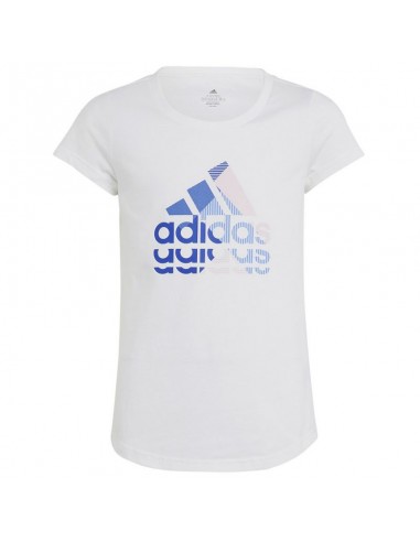 Adidas Παιδικό T-shirt Λευκό IB9162
