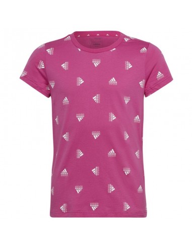 Adidas Brand Love Παιδικό T-shirt Φούξια IB8920