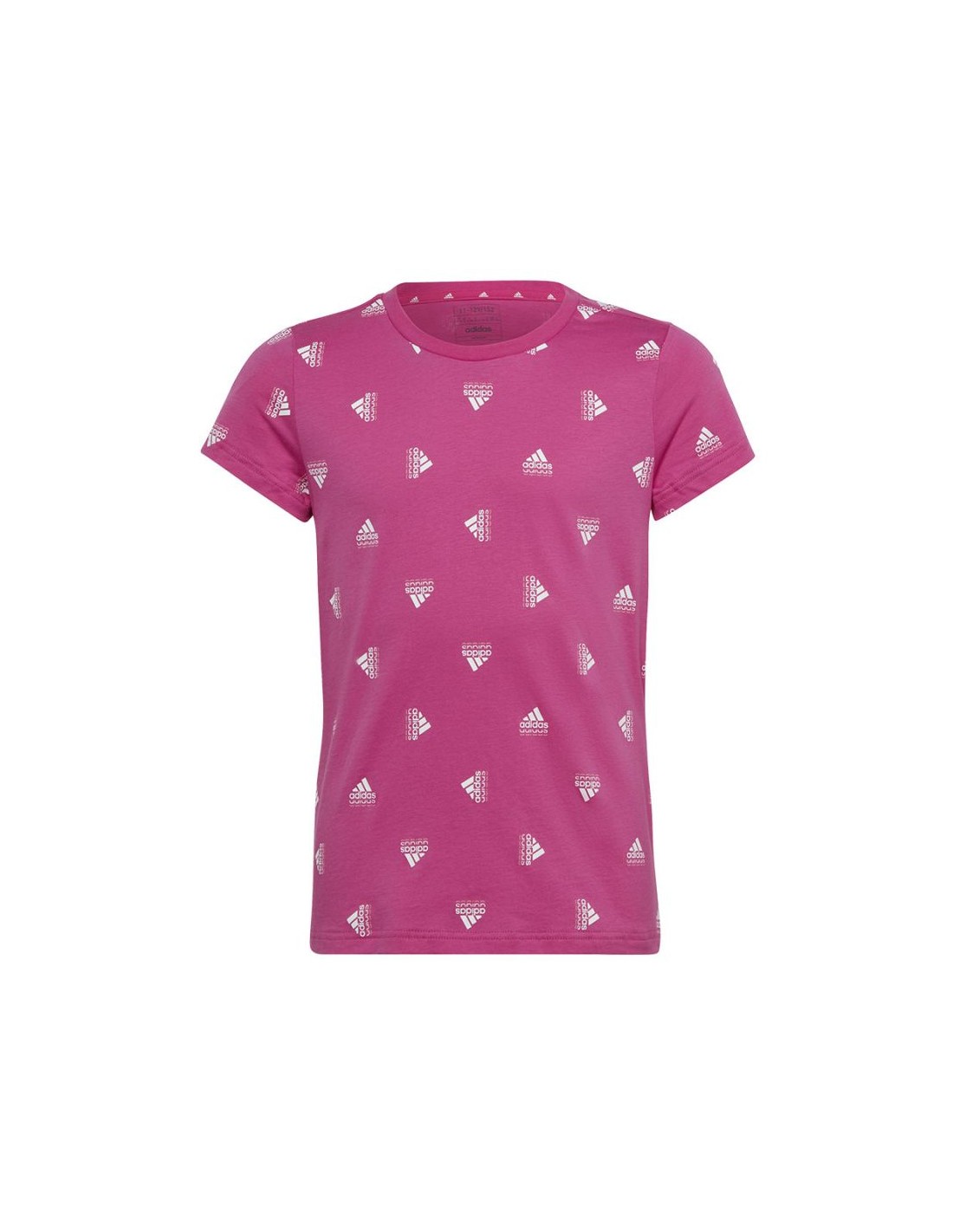 Adidas Brand Love Παιδικό T-shirt Φούξια IB8920