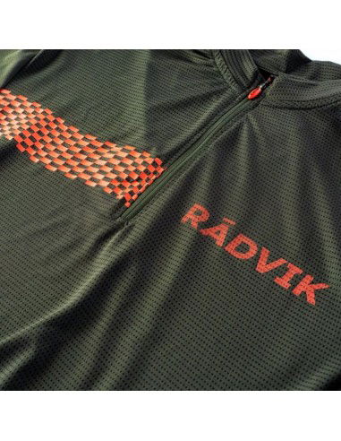 Radvik Charlie Gts 92800406884 Ανδρική Κοντομάνικη Μπλούζα Ποδηλασίας Μαύρη